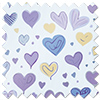 Sweetheart, Purple - Roller Blind